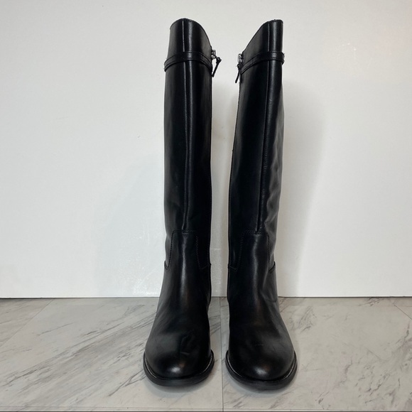 New! Franco Sarto Belaire Leather Riding Boot 6.5M - Picture 2 of 13